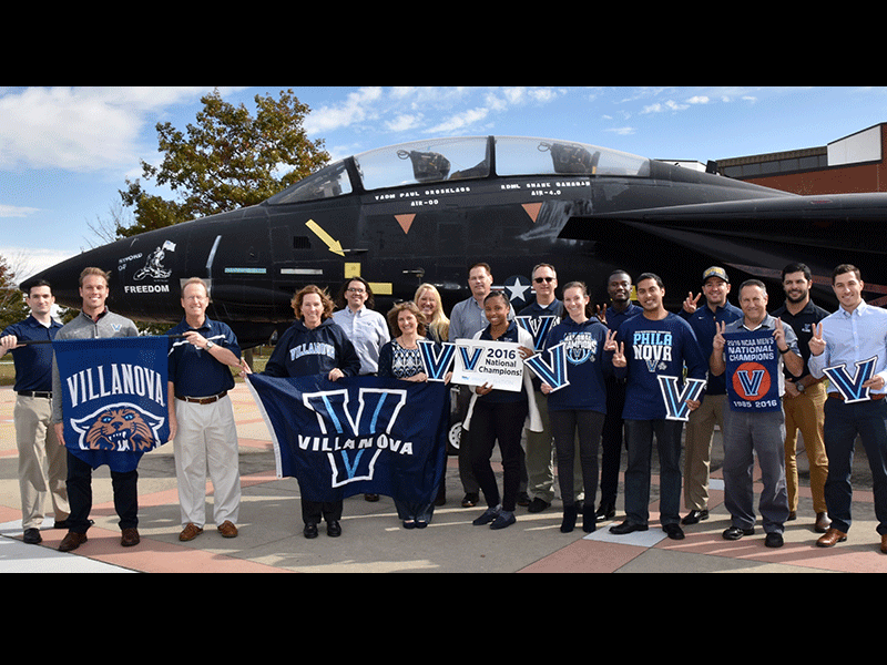 Educational Partnership and Alumni Connections Draw Villanova Engineers to NAWCAD, Lakehurst
